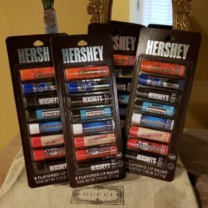 NEW! Hershey's Flavored Lip Balm Set